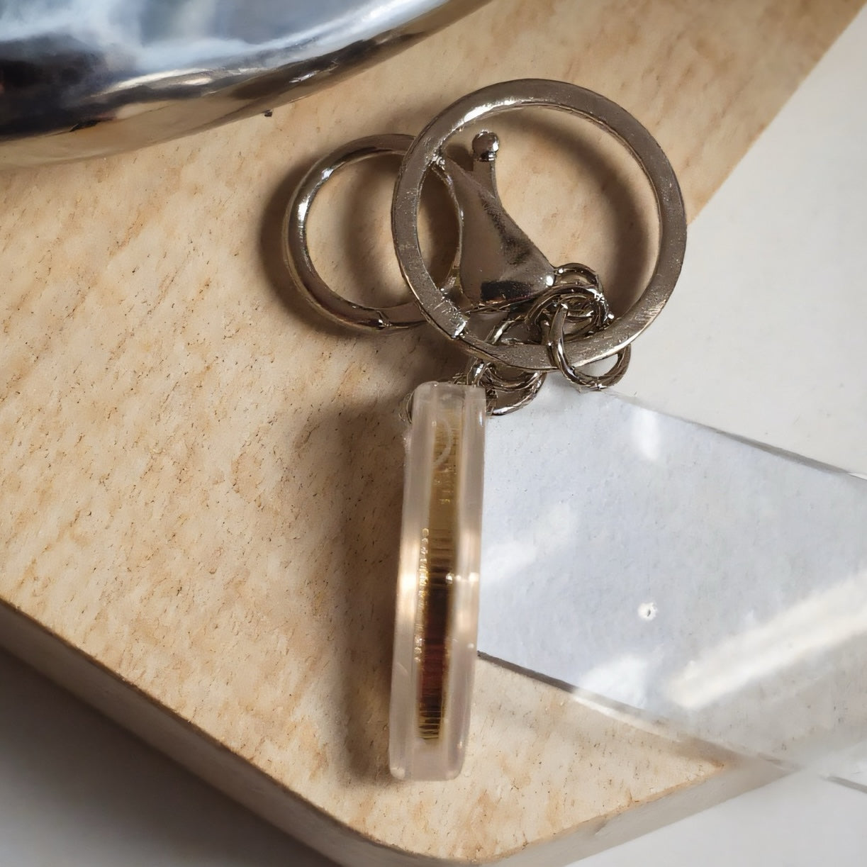✨ Skyblue Coin Keychain – Souvenir Edition
