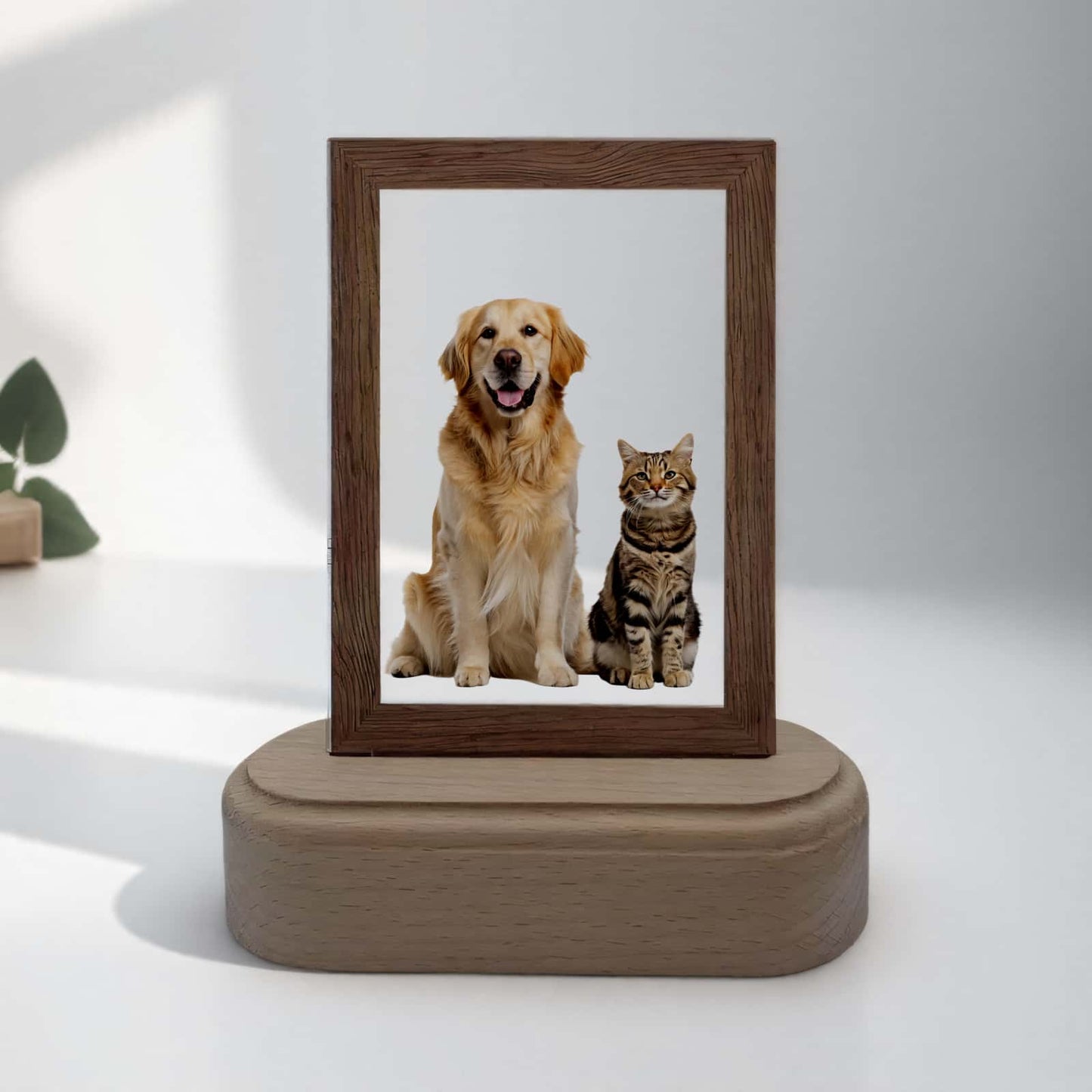 Custom Acrylic Photo Frame with LED Light – Perfect for Personalized Gifts and Home Decor