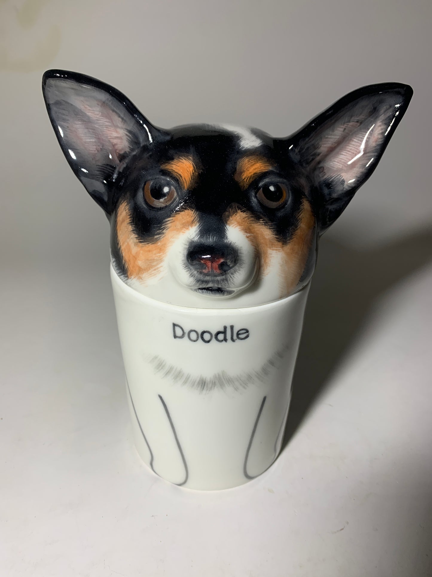 カスタムペット骨壷とサンプル