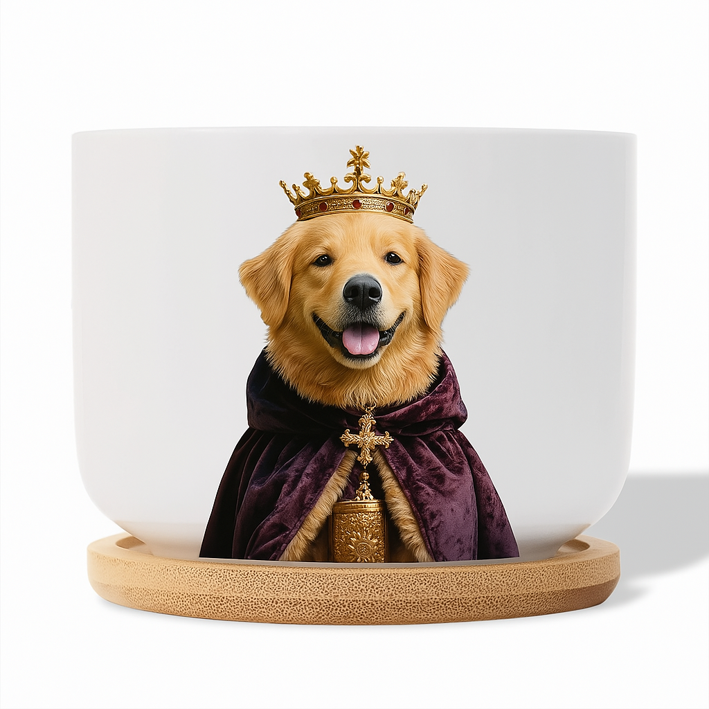 Personalized Pet Photo Custom Ceramic Planter