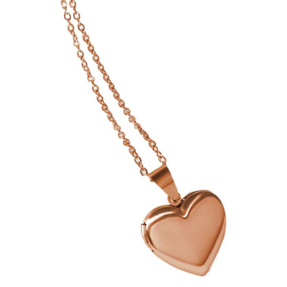 Laser Engraved Heart Locket – DIY Photo Necklace on Mother's Day