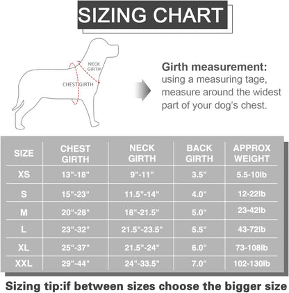 Dog Harness, No Pull Easy On and Off Pet Vest Harness, 3M Reflective Breathable & Easy Adjust Pet Halters with Nylon Handle - No More Tugging or Choking for Small Medium Large Dogs