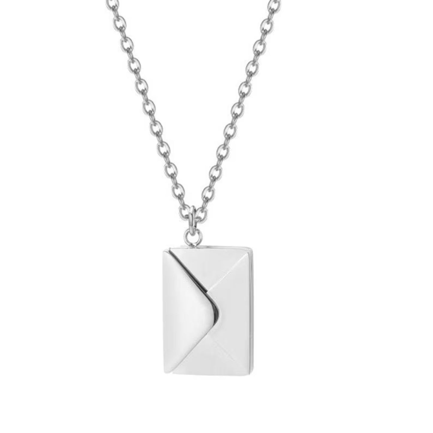 Handmade Message Envelope Necklace