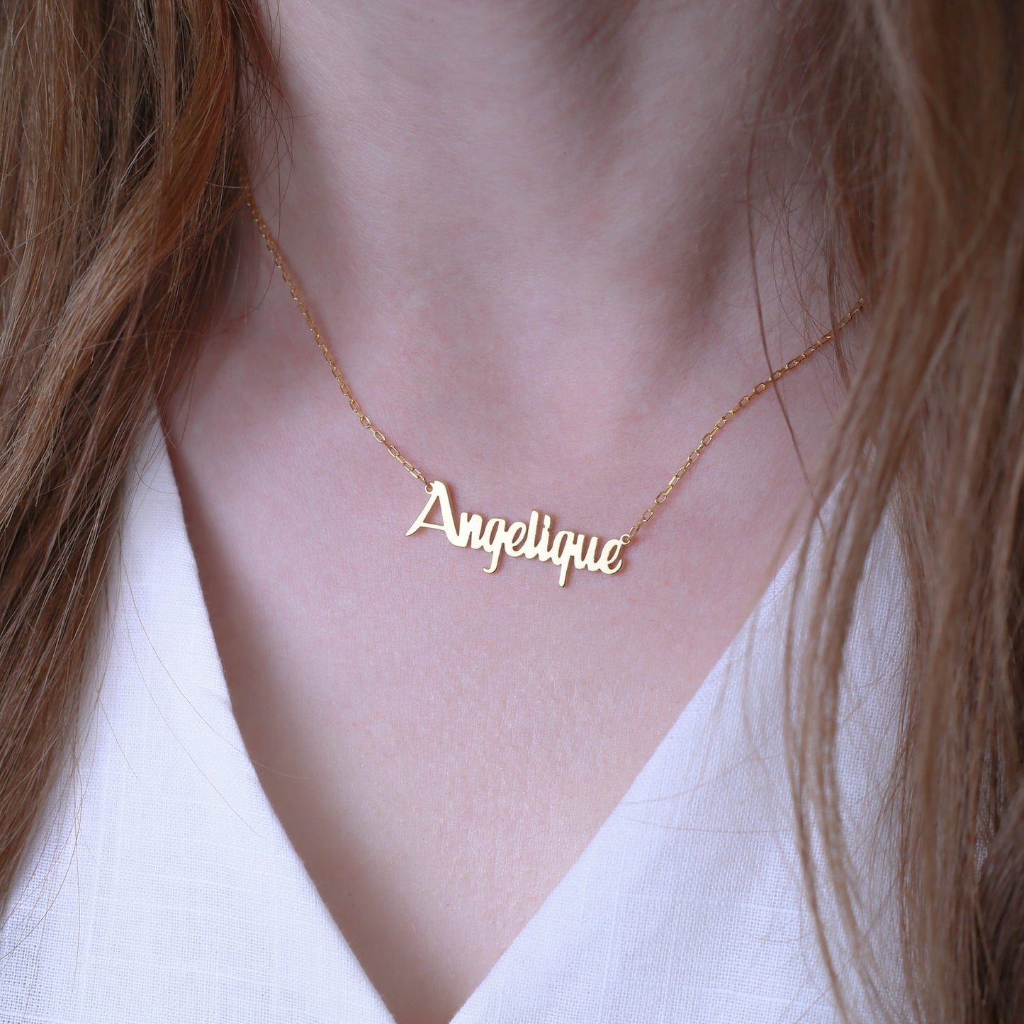 Handcraft Personalized Name Necklace