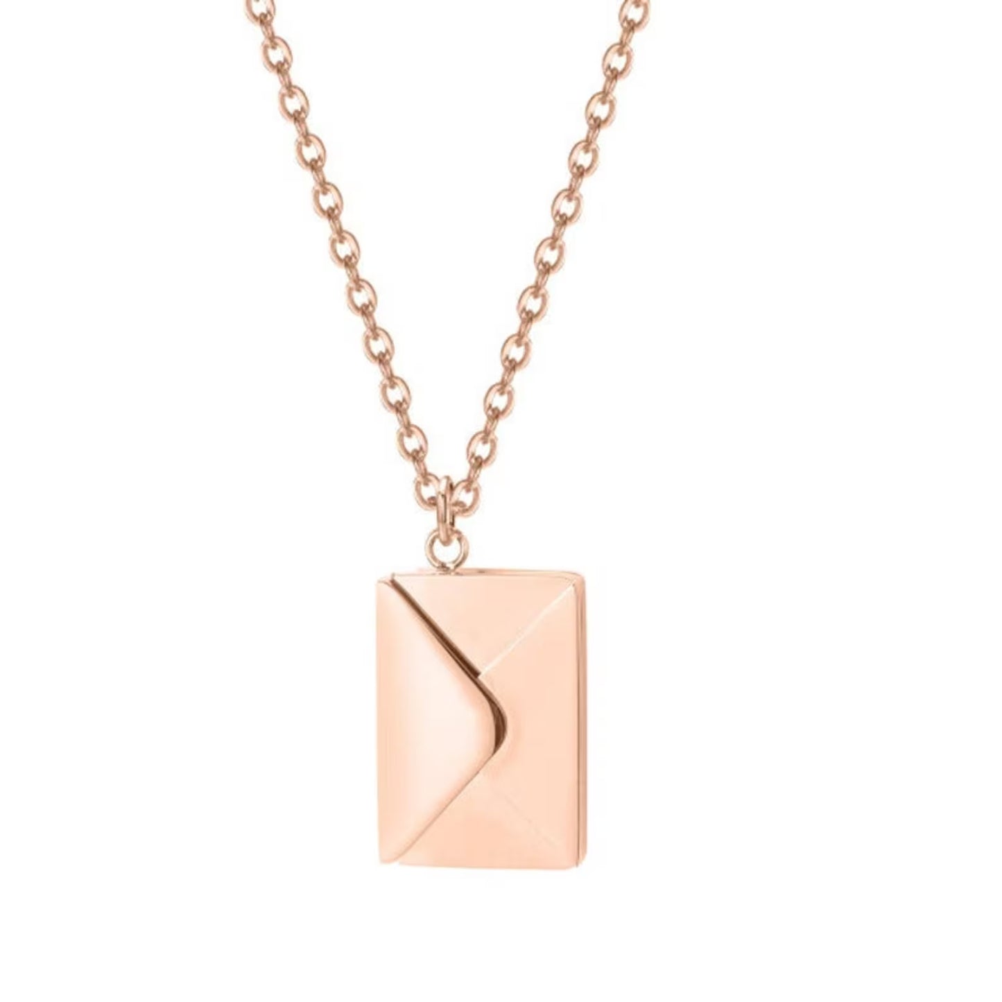 Handmade Message Envelope Necklace