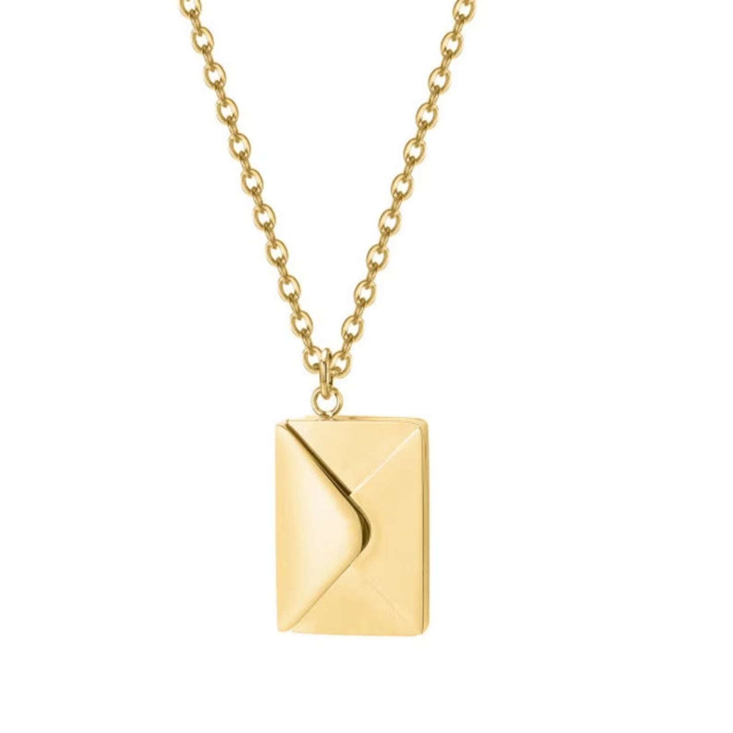 Handmade Message Envelope Necklace